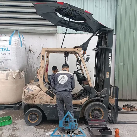 Đơn vị đại tu xe nâng Thường Tín uy tín