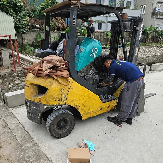 Địa Chỉ Cung Cấp Dịch Vụ Sửa Xe Nâng Khu Công Nghiệp Hòa Mạc Hà Nam Giá Tốt Nhất