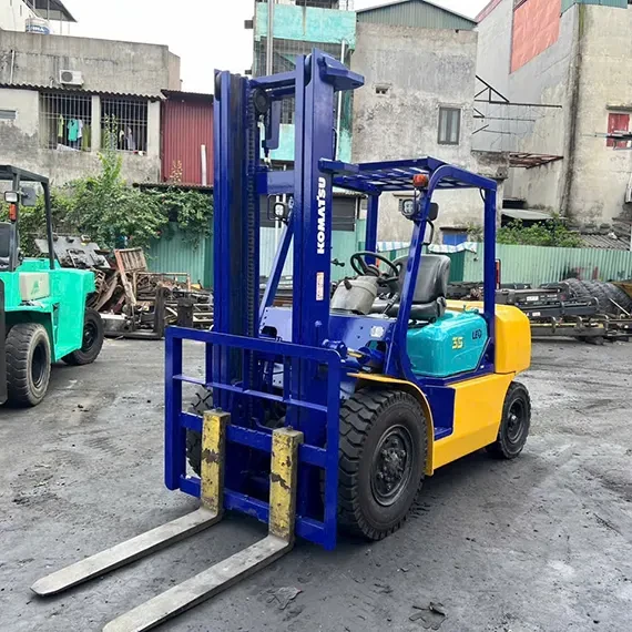 Xe Nâng Komatsu Bãi Nhật Chính Hãng Bền Bỉ Tiết Kiệm Chi Phí