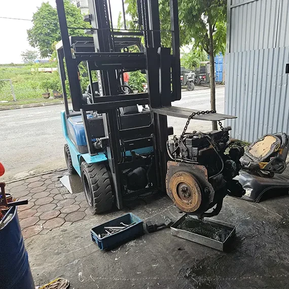 Quy Trình Sửa Xe Nâng Sumitomo Gồm Những Gì?