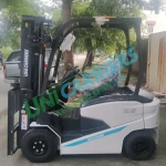 Xe nâng Unicarriers điện ngồi lái 2.5 tấn